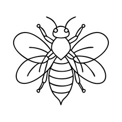 honey bee icon icon, honey bee icon vector illustration-simple illustration of honey bee icon, perfect for honey bee icon logos and icons