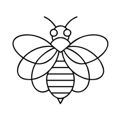 honey bee icon icon, honey bee icon vector illustration-simple illustration of honey bee icon, perfect for honey bee icon logos and icons