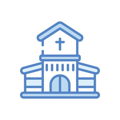 Church  Icon vector stock illustration