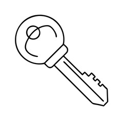 key icon icon, key icon vector illustration-simple illustration of key icon, perfect for key icon logos and icons