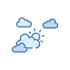 Sky  Icon vector stock illustration