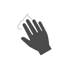 Obraz premium Touch Gesture Icon: A simple illustration of a hand performing a touch gesture, conveying the concept of interaction, digital interface, and user experience. 
