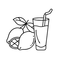 mango juice icon, mango juice vector illustration-simple illustration of mango juice, perfect for mango juice logos and icons