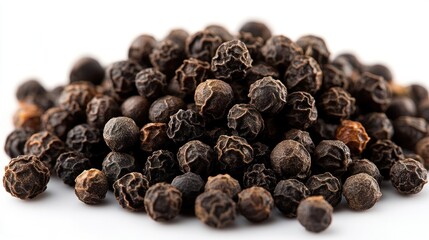 Obraz premium Pile of black peppercorns