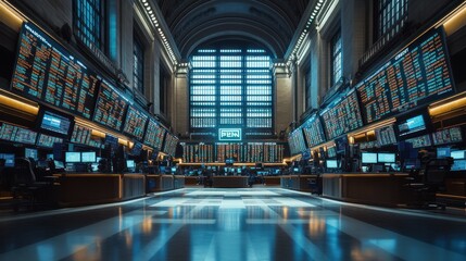 Stock Exchange Interior