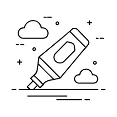 marker icon icon, marker icon vector illustration-simple illustration of marker icon, perfect for marker icon logos and icons