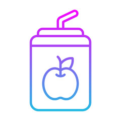 Fototapeta premium Juice Icon