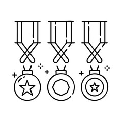 medals icon icon, medals icon vector illustration-simple illustration of medals icon, perfect for medals icon logos and icons