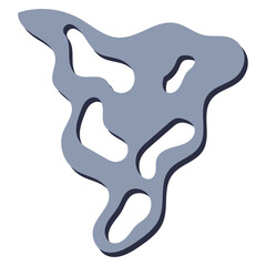 Obraz premium Abstract Smoke Shape