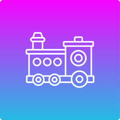 Obraz premium Train Icon