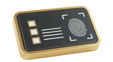 Isolated Biometric Fingerprint Scanner