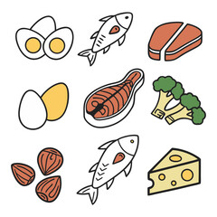 Nutrition Vector Design 