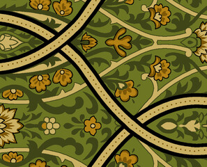 Draw allover designs eye cachting colore schemes in high resolution