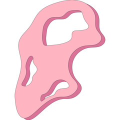 Abstract Smoke Shape