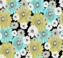 Draw allover designs eye cachting colore schemes in high resolution