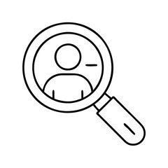 search icon icon, search icon vector illustration-simple illustration of search icon, perfect for search icon logos and icons