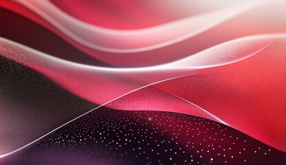 Abstract dynamic red waves