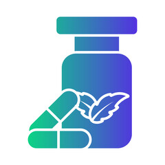 homeopathy Gradient icon