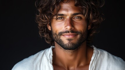 Obraz premium A young man portrait 