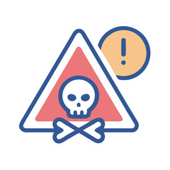 Danger icon vector