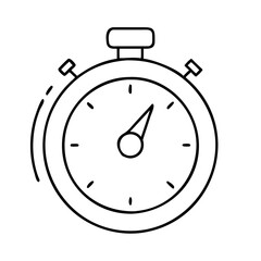 Obraz premium stopwatch icon icon, stopwatch icon vector illustration-simple illustration of stopwatch icon, perfect for stopwatch icon logos and icons