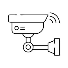 surveillance security camera icon, surveillance security camera vector illustration-simple illustration of surveillance security camera, perfect for surveillance security camera logos and icons