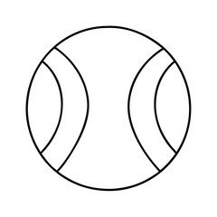 tennis ball icon icon, tennis ball icon vector illustration-simple illustration of tennis ball icon, perfect for tennis ball icon logos and icons