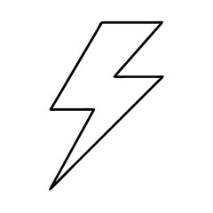 thunder bolt flash icon, thunder bolt flash vector illustration-simple illustration of thunder bolt flash, perfect for thunder bolt flash logos and icons