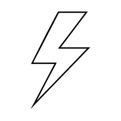 thunder bolt flash icon, thunder bolt flash vector illustration-simple illustration of thunder bolt flash, perfect for thunder bolt flash logos and icons