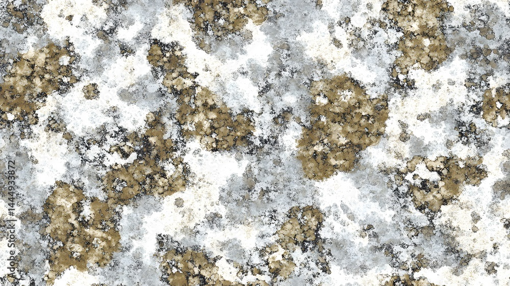 Poster detailed abstract pattern of mottled colors on a textured surface.