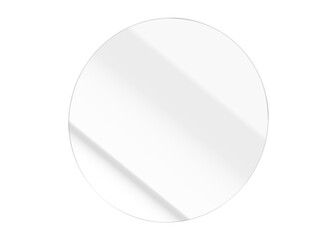 Transparent glass effect, realistic window mockups, mirror set, glass showcase on transparent background, vector png. Glass banner, acrylic smooth surface.	
