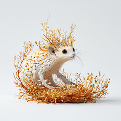 hedgehog on planet wildlife animal nature
