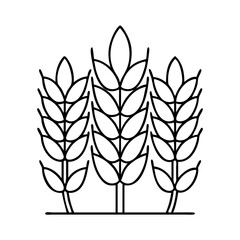 wheat icon icon, wheat icon vector illustration-simple illustration of wheat icon, perfect for wheat icon logos and icons