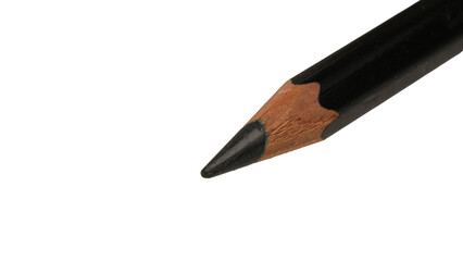 Creating art with a sharp black pencil in hand