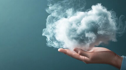 Dynamic visual representation showcasing cloud-based banking solutions with scalable digital infrastructure, secure data management, and innovative financial services tailored for modern agile