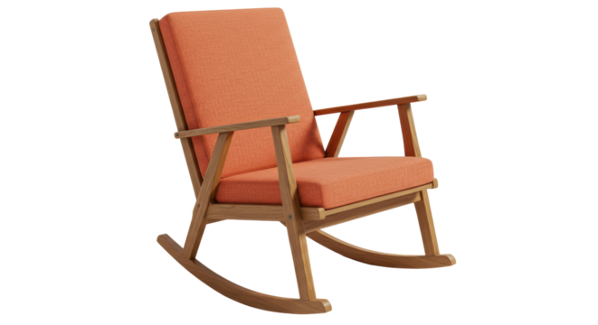 Isolated Rocking Chair