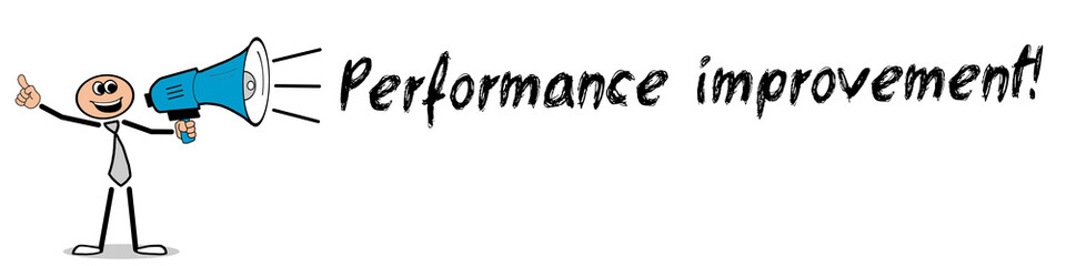 Fototapeta premium Performance improvement!