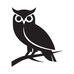 vector illustration of a owl