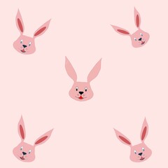  funny, ears, set of rabbits, fabric for babies,
