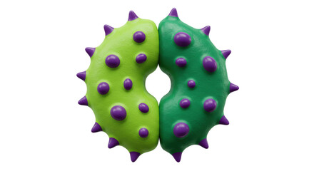 Isolated Two Virus Microbe