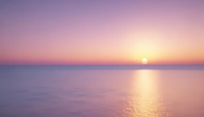 Obraz premium Blurred pink, blue, and yellow ombre, resembling a fluffy sunset, texture, light, sky