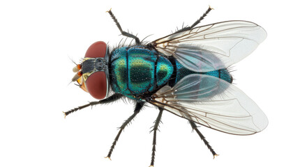Isolated Housefly