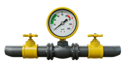 Isolated Pressure Gauge