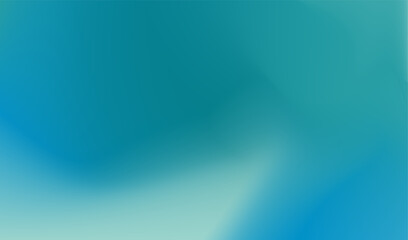 Tranquil ocean gradient mesh background. 