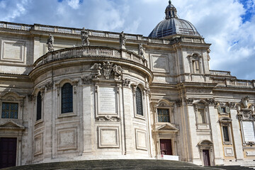 Rome,Italy  april 26 2025 Santa Maria Maggiore  Basilica 