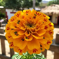 yellow dahlia flower