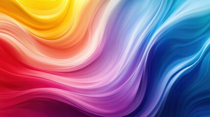 Obraz premium Abstract gradient with flowing colors. Digital backgrounds, modern art, business presentations, creative projects design. Soft transitions, Lo-fi grain noise, multicolor vintage.