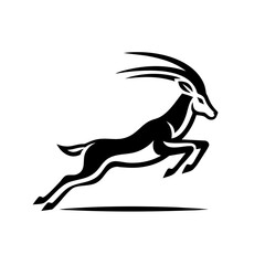 Springbok Logo Icon Symbol