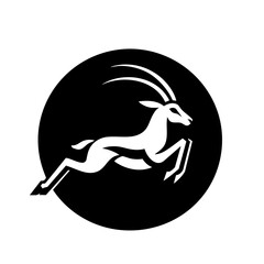 Springbok Logo Icon Symbol