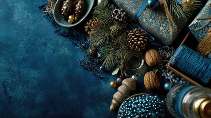 Festive Holiday Crafting Supplies